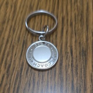 Coach Silver Round Charm